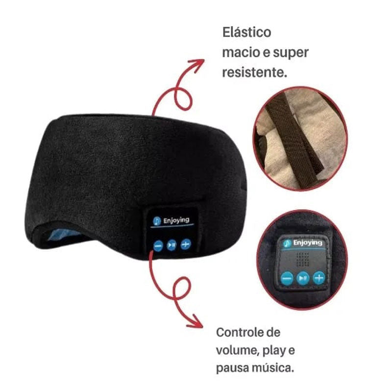 RELAXSOUND – Antifaz con auriculares Bluetooth