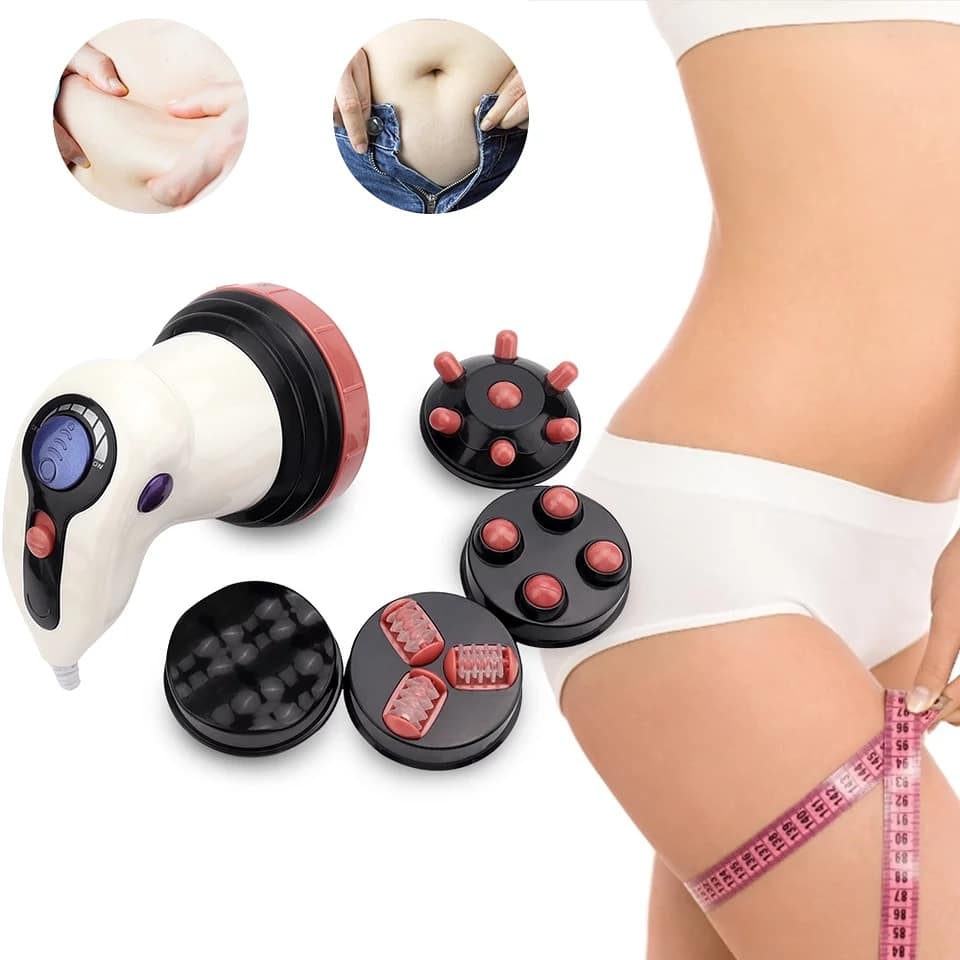 MASSAGEREDUCT – Masajeador corporal 4 cabezales