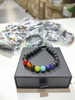 Pulseras de roca de lava 7 chakras - additional image 3