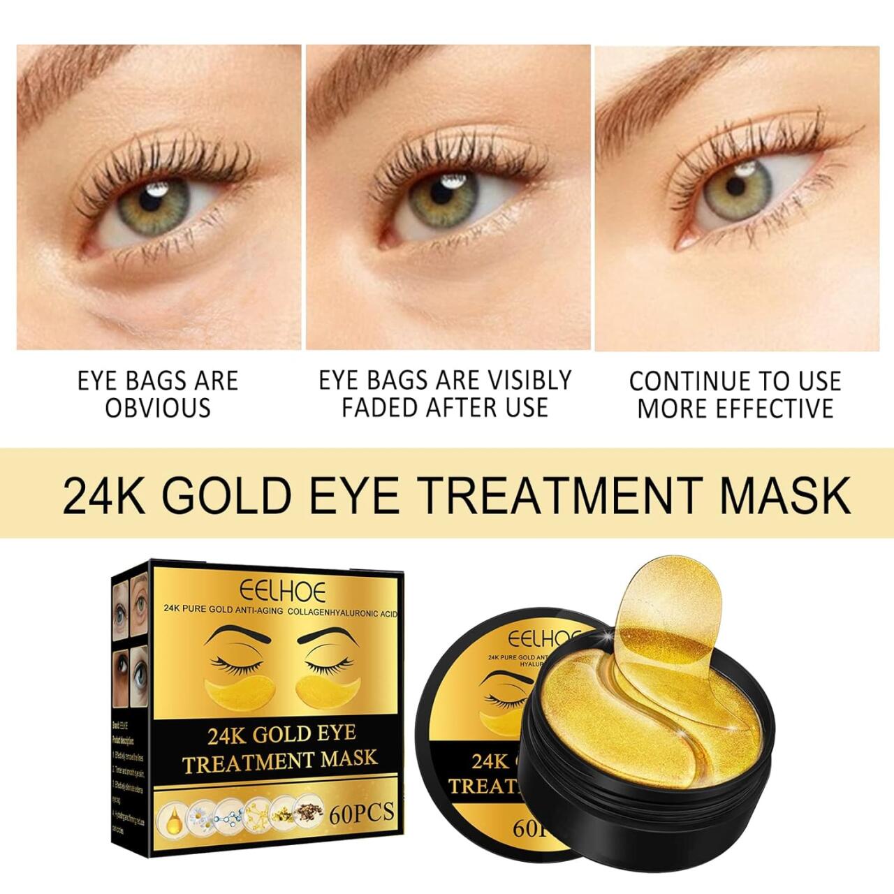 EYEREPAIR ORO24K – 60 Pcs ✨👁️